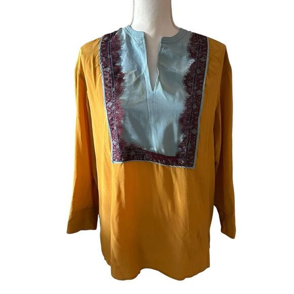 Tory Burch Golden Claire Tunic Size XS - Picture 5 of 8